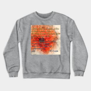 Ukrainian verse Crewneck Sweatshirt